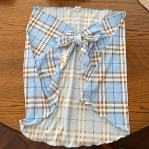 Gently Used Burberry Swim Cover Up